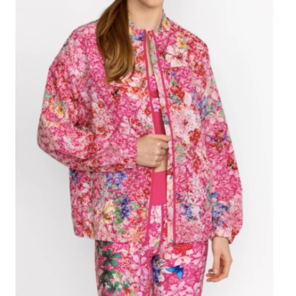 Johnny Was Floral Eyelet Jacket - Picture 2 of 11